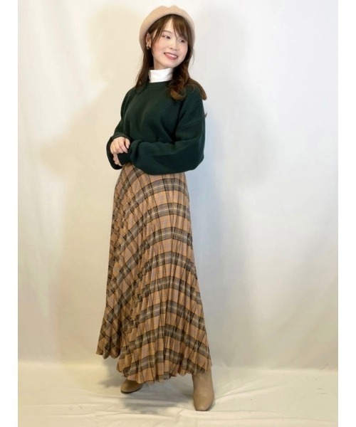 GAP（ギャップ）の「プリーツマキシスカート（スカート・レディース・ブラウン/チャコールグレー・0/2/4/6/8/10/00/000）」の19枚目の写真