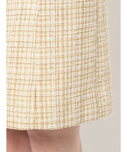 MERCURYDUO（マーキュリーデュオ）の「ツィードミニジャンスカ（ワンピース・レディース・ブラック/イエロー・SMALL/MEDIUM）」の10枚目の写真