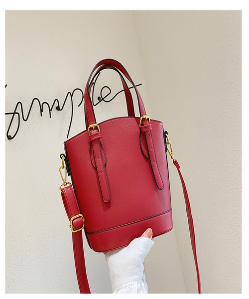 Burner(バーナー)の「【OKUOKU 0909】レザータッチバケットショルダーバック/oku-bag23-27(ショルダーバッグ・レディース・その他4/その他1/その他7/その他3/その他5/その他2/その他6・FREE)」の7枚目の写真