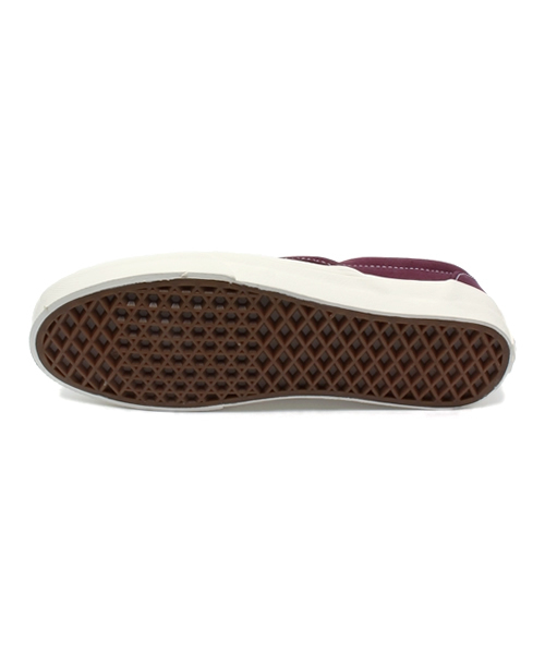 VANS（バンズ）の「VANS / SLIP ON (WINE,NAVY)（スニーカー・レディース・ワイン/ネイビー・5h/6h/5/7/6）」の6枚目の写真