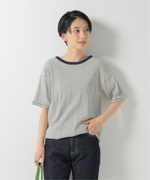 MILLER | 【MILLER / ミラー】別注 パネルリブ クルーネック 半袖Tシャツ(Tシャツ/カットソー)