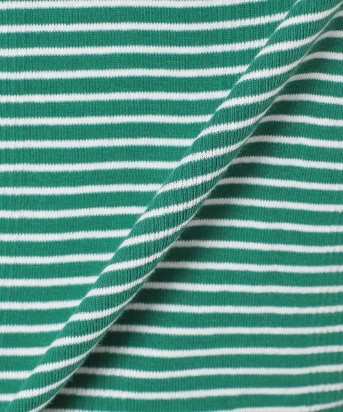 MILLER(ミラー)の「【MILLER / ミラー】別注 パネルリブ クルーネックTシャツ(Tシャツ/カットソー・メンズ・グレー/ブルー系その他/ブラック/グリーン系その他/ホワイト/ベージュ系その他/ブルー系その他2/ブラウン・MEDIUM/SMALL/LARGE)」の18枚目の写真