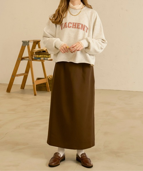 Ambre Neige（アンブルネージュ）の「シアーハイネックトップス／【WEB/EC限定商品】（Tシャツ/カットソー・レディース・ダークブラウン/ベージュ/ライトグリーン/アイボリー/モカ/ピンク/イエロー/ラベンダー/ブラック・FREE）」の17枚目の写真