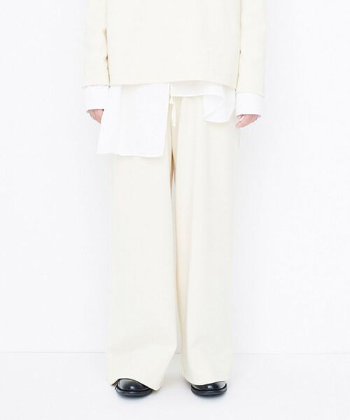 LA MARINE FRANCAISE（マリン フランセーズ）の「BASQUE JERSEY PANTS（その他パンツ・レディース・ブラック・0/1）」の7枚目の写真