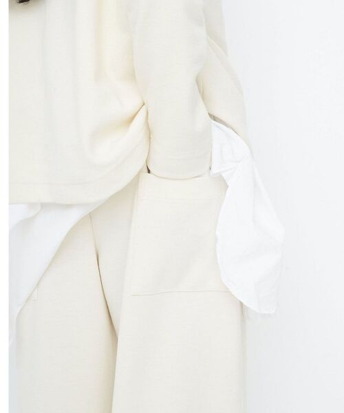 LA MARINE FRANCAISE（マリン フランセーズ）の「BASQUE JERSEY PANTS（その他パンツ・レディース・ブラック・0/1）」の6枚目の写真