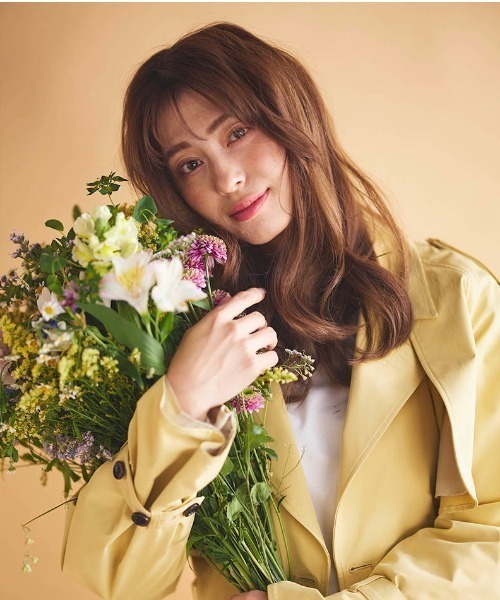 QUEENS COURT(クイーンズコート)の「3WAYトレンチコート(トレンチコート・レディース・イエロー/ブルー/ピンク/ベージュ・S/M)」の9枚目の写真