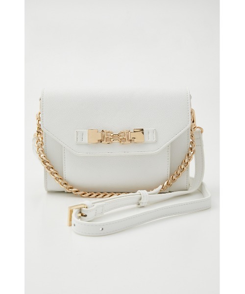 rienda（リエンダ）の「コンパクトボディショルダーバッグ（ショルダーバッグ・レディース・ライム/アイボリー/スモークピンク・FREE）」の2枚目の写真