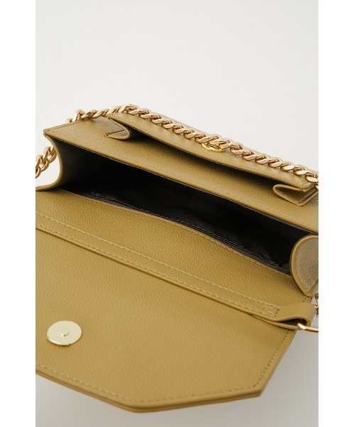 rienda（リエンダ）の「コンパクトボディショルダーバッグ（ショルダーバッグ・レディース・ライム/アイボリー/スモークピンク・FREE）」の6枚目の写真