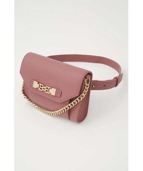 rienda（リエンダ）の「コンパクトボディショルダーバッグ（ショルダーバッグ・レディース・ライム/アイボリー/スモークピンク・FREE）」の11枚目の写真