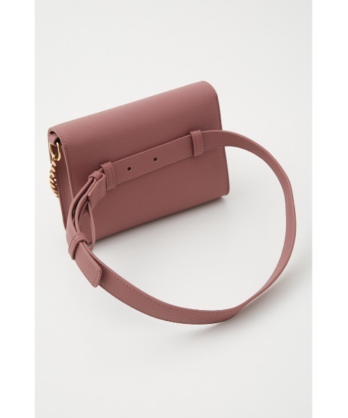 rienda（リエンダ）の「コンパクトボディショルダーバッグ（ショルダーバッグ・レディース・ライム/アイボリー/スモークピンク・FREE）」の12枚目の写真