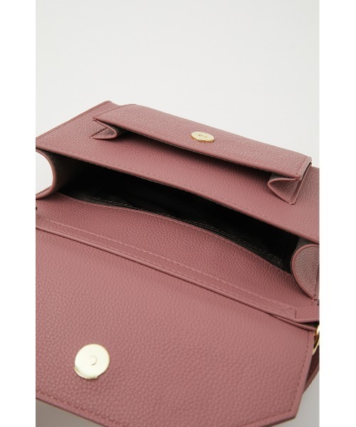 rienda（リエンダ）の「コンパクトボディショルダーバッグ（ショルダーバッグ・レディース・ライム/アイボリー/スモークピンク・FREE）」の16枚目の写真