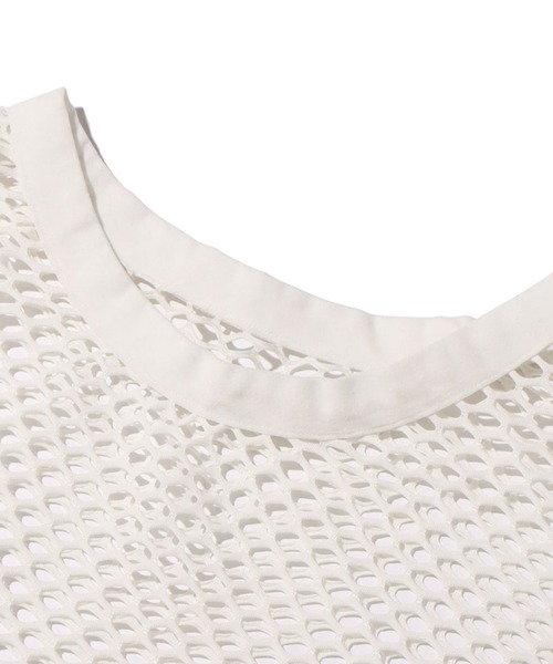 atmos pink(アトモスピンク)の「atmos pink メッシュノースリートップス(その他トップス・レディース・オレンジ/ブルー/ブラック/ホワイト・FREE)」の10枚目の写真