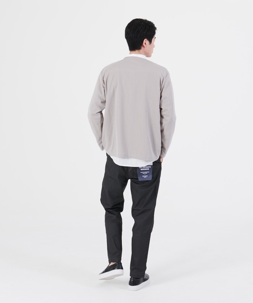 Blue Standard (ブルースタンダード)の「【BLUE STANDARD/ブルースタンダード】ボタンダウンシャツ 鹿の子カーディガン 2点セット ビッグシルエット(カーディガン/ボレロ・メンズ・グレー/ベージュ/ブルー/グリーン・LARGE/X-LARGE/MEDIUM)」の22枚目の写真