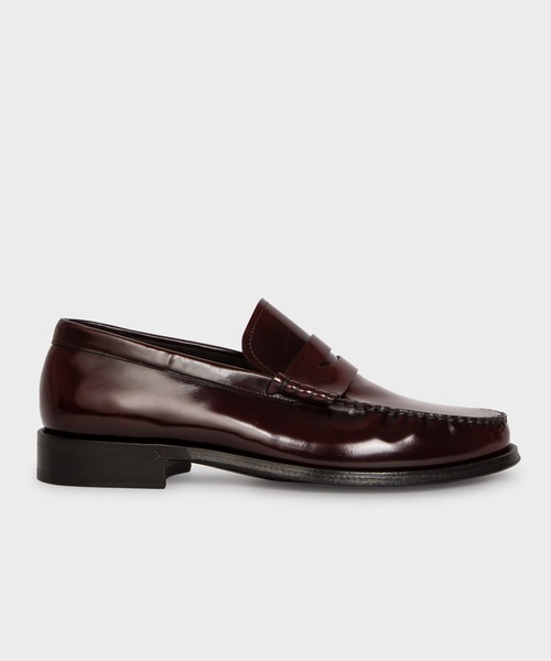 Paul Smith(ポールスミス)の「ハイシャインレザー ローファー / 120803 CASS(ドレスシューズ・メンズ・ネイビー/バーガンディー・SMALL/MEDIUM/LARGE/X-LARGE)」の2枚目の写真