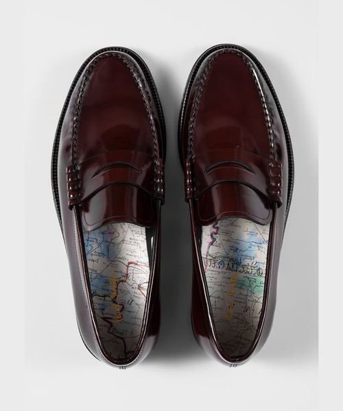 Paul Smith(ポールスミス)の「ハイシャインレザー ローファー / 120803 CASS(ドレスシューズ・メンズ・ネイビー/バーガンディー・SMALL/MEDIUM/LARGE/X-LARGE)」の12枚目の写真