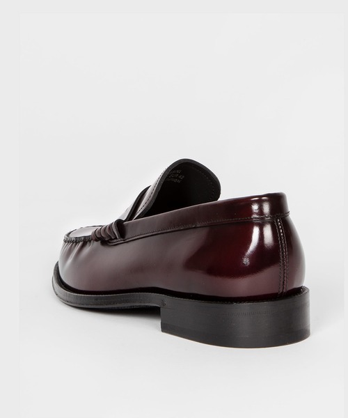 Paul Smith(ポールスミス)の「ハイシャインレザー ローファー / 120803 CASS(ドレスシューズ・メンズ・ネイビー/バーガンディー・SMALL/MEDIUM/LARGE/X-LARGE)」の11枚目の写真