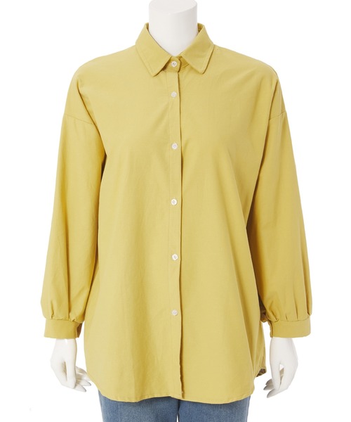 fifth（フィフス）の「オーバーワイドカラーシャツ（シャツ/ブラウス・レディース・ピンク/イエロー・M）」の14枚目の写真