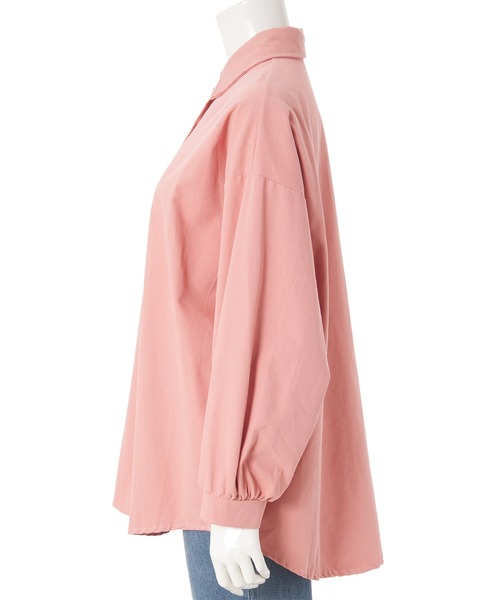 fifth（フィフス）の「オーバーワイドカラーシャツ（シャツ/ブラウス・レディース・ピンク/イエロー・M）」の17枚目の写真
