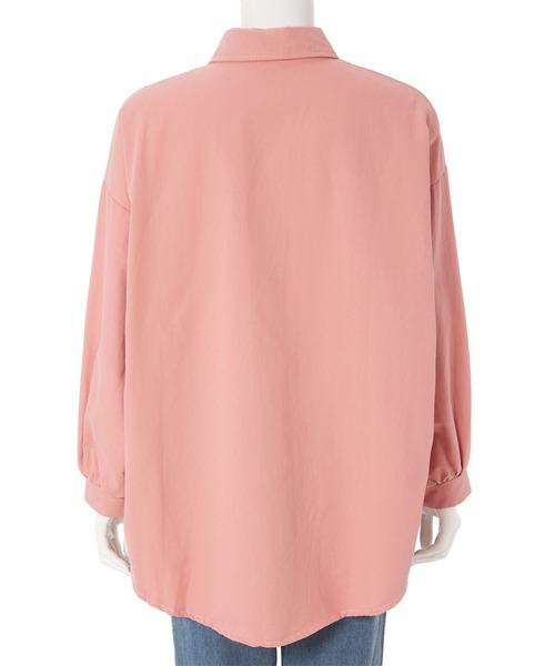 fifth（フィフス）の「オーバーワイドカラーシャツ（シャツ/ブラウス・レディース・ピンク/イエロー・M）」の18枚目の写真