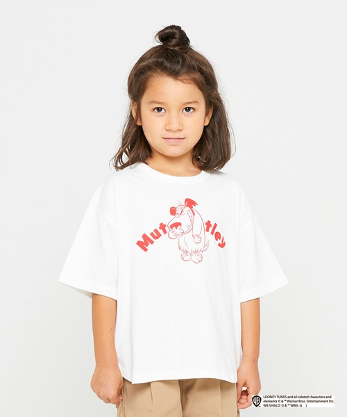 FOV（フォブ）の「FOV/フォブ Muttley 6分袖丈 Tシャツ（Tシャツ/カットソー・キッズ・ホワイト/ブルー/アッシュグレー・L/M/XL/F/S）」の2枚目の写真