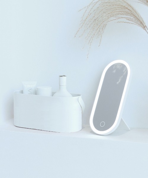 BIRTHDAY BAR(バースデイバー)の「PORTABLE MAKEUP BOX LED付き メイクボックス(その他ビューティーグッズ・レディース・ホワイト/ピンク・フリー)」の9枚目の写真