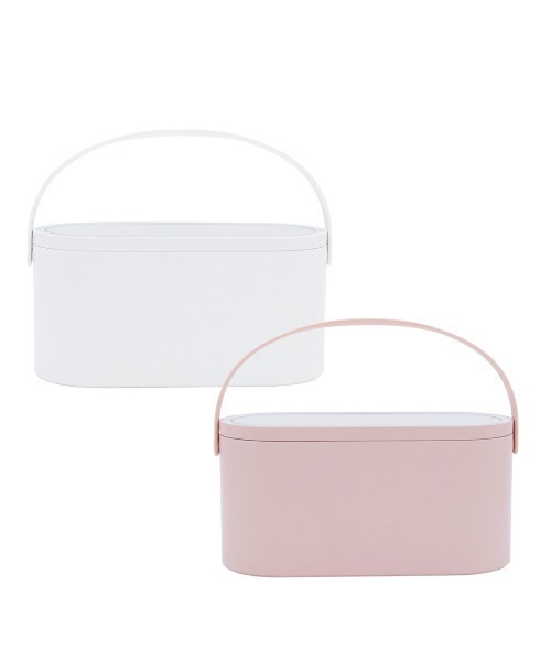 BIRTHDAY BAR(バースデイバー)の「PORTABLE MAKEUP BOX LED付き メイクボックス(その他ビューティーグッズ・レディース・ホワイト/ピンク・フリー)」の21枚目の写真