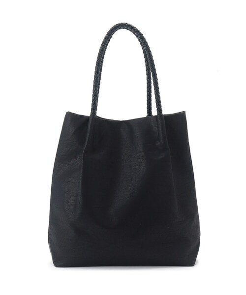 SHOO・LA・RUE(シューラルー)の「◆メッシュハンドルトート(トートバッグ・レディース・ブラック/ベージュ/シルバー/レモンイエロー・00)」の8枚目の写真