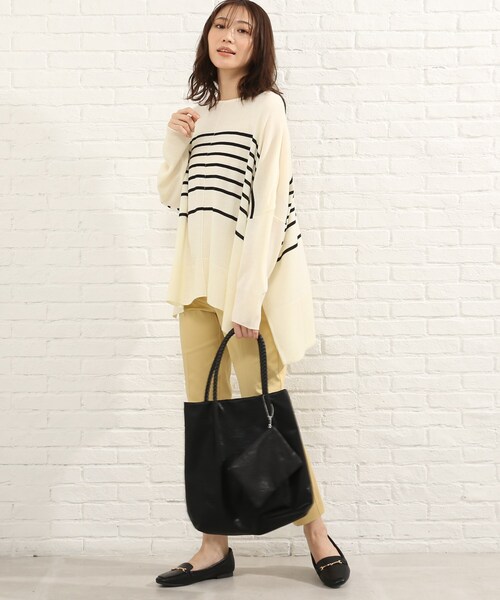SHOO・LA・RUE(シューラルー)の「◆メッシュハンドルトート(トートバッグ・レディース・ブラック/ベージュ/シルバー/レモンイエロー・00)」の16枚目の写真