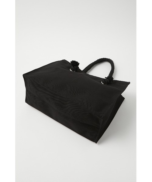 MOUSSY（マウジー）の「MOUSSY SOUVENIR SHOPPER（トートバッグ・レディース・ブラック/ホワイト・FREE）」の10枚目の写真