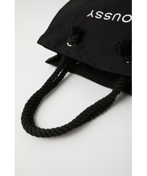 MOUSSY（マウジー）の「MOUSSY SOUVENIR SHOPPER（トートバッグ・レディース・ブラック/ホワイト・FREE）」の12枚目の写真