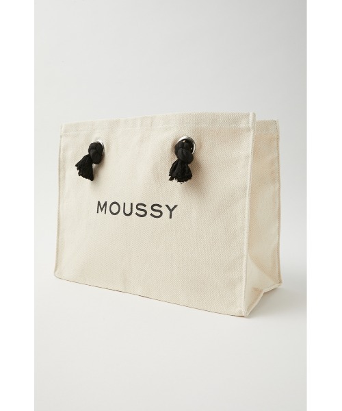 MOUSSY（マウジー）の「MOUSSY SOUVENIR SHOPPER（トートバッグ・レディース・ブラック/ホワイト・FREE）」の21枚目の写真