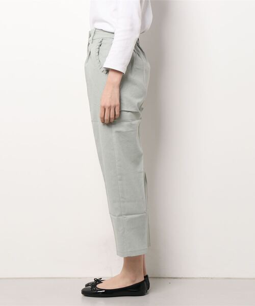 flower（フラワー）の「エニーテーパードパンツ（その他パンツ・レディース・グレー/グリーン/アイボリー・FREE）」の11枚目の写真