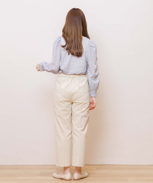 flower（フラワー）の「エニーテーパードパンツ（その他パンツ・レディース・グレー/グリーン/アイボリー・FREE）」の7枚目の写真