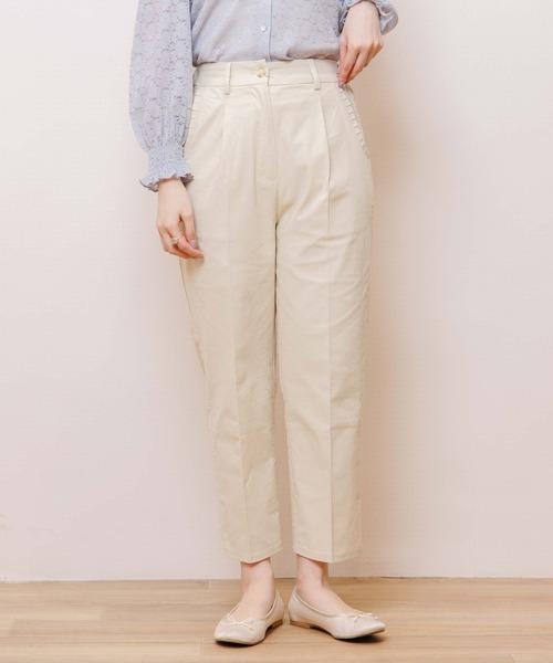 flower（フラワー）の「エニーテーパードパンツ（その他パンツ・レディース・グレー/グリーン/アイボリー・FREE）」の9枚目の写真