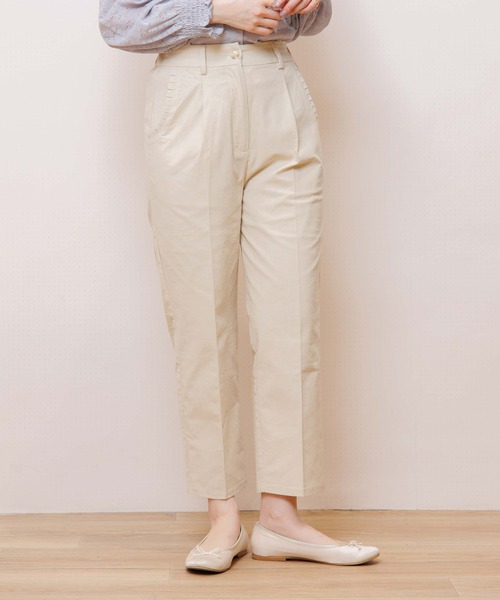 flower（フラワー）の「エニーテーパードパンツ（その他パンツ・レディース・グレー/グリーン/アイボリー・FREE）」の10枚目の写真