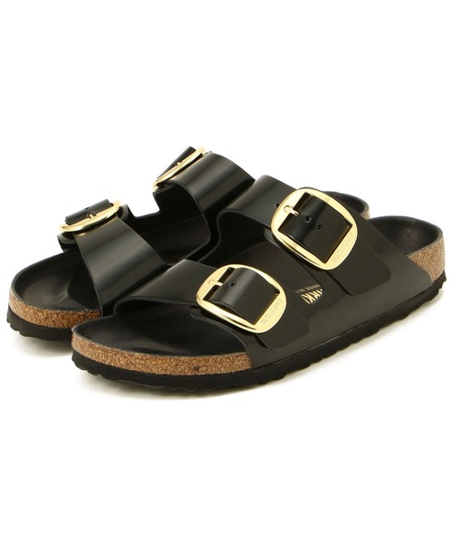 BIRKENSTOCK(ビルケンシュトック)の「×ARIZONA/アリゾナ ビッグバックル パテント HEX (WOMEN)(サンダル・レディース・チョコ/ブラック・40/36/38/35/37/39)」の2枚目の写真