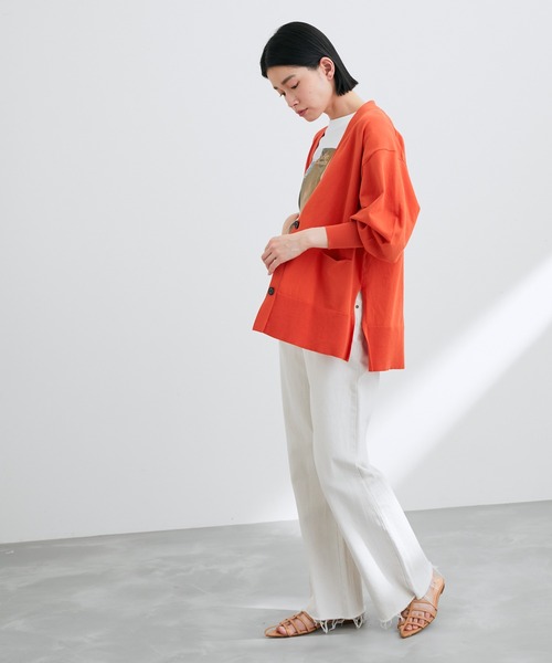 人気 ブランド 服をチェック - 最新トレンドファッション アウトレット店舗・WEB限定】ボリュームスリーブカーディガン トップス