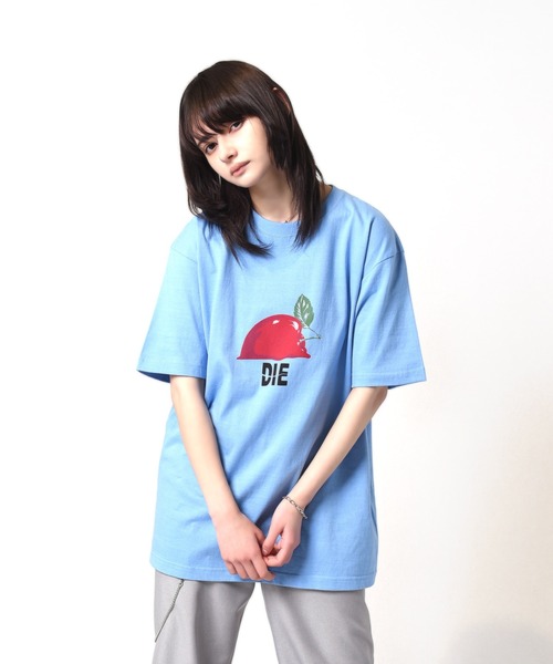 MILKBOY（ミルクボーイ）の「DIE Apple T-SHIRTS（Tシャツ/カットソー・レディース・A/B・L/XL）」の2枚目の写真