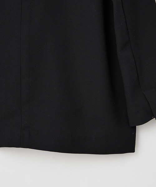 CIAOPANIC（チャオパニック）の「【SUPERTHANKS/スーパーサンクス】HEM SWITCHING ジャケット（テーラードジャケット・レディース・ブラック/ブルー系その他・SMALL）」の7枚目の写真