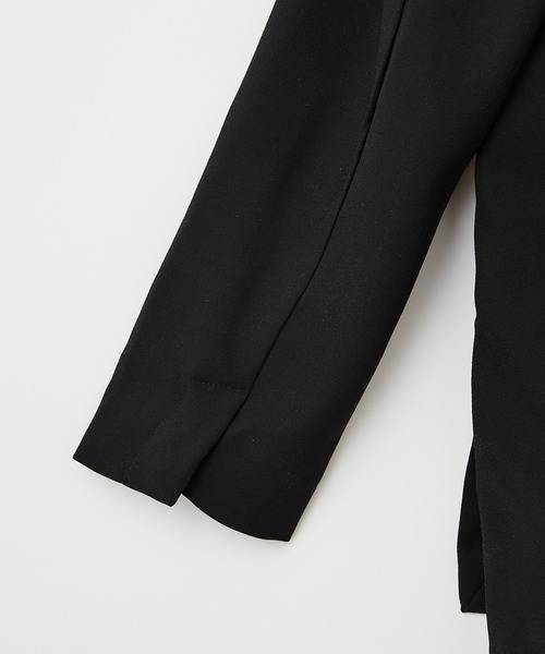 CIAOPANIC（チャオパニック）の「【SUPERTHANKS/スーパーサンクス】HEM SWITCHING ジャケット（テーラードジャケット・レディース・ブラック/ブルー系その他・SMALL）」の10枚目の写真