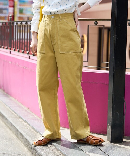 FREAK'S STORE（フリークスストア）の「カラーペインターパンツ