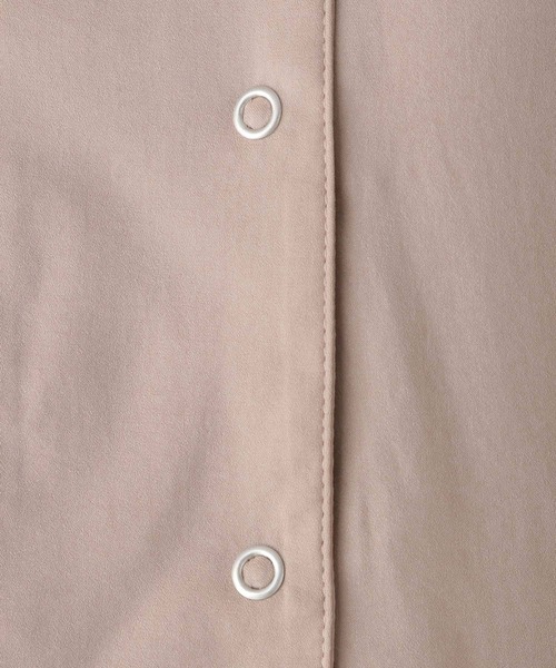 LEPSIM(レプシィム)の「【野尻美穂さんコラボ】マタニティ/Vサテンキリカエワンピース 261488(マタニティウェア/グッズ・レディース・ブラック/カーキ/ベージュ・FREE/TALL)」の14枚目の写真