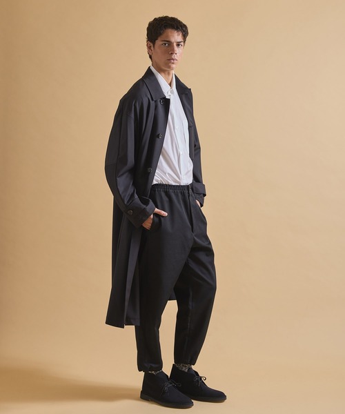 Jack Miller(ジャックミラー)の「Jack Miller バルマカーン コート 001(ステンカラーコート・メンズ・ブラック/ベージュ・S/M/L)」の15枚目の写真