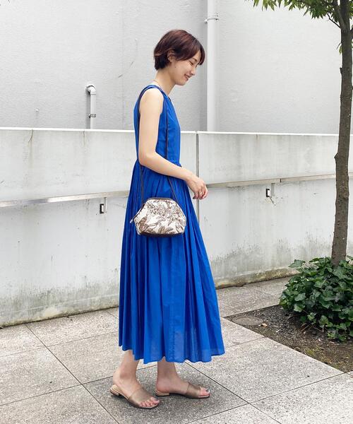 OPAQUE.CLIP（オペークドットクリップ）の「◆メタルコードフラットミュールサンダル（サンダル・レディース・ブラック/ピンクゴールド/ブロンズ・03/02）」の7枚目の写真