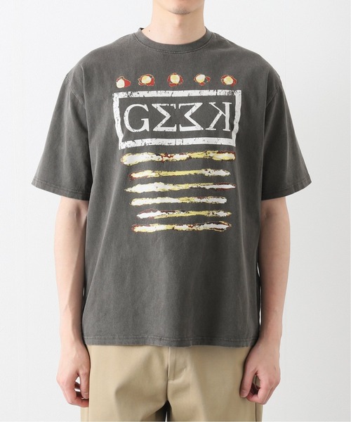 B.C STOCK(ベーセーストック)の「CRH DYED-T-GEEK-(Tシャツ/カットソー・メンズ・ブラック系その他・SMALL/MEDIUM/LARGE)」の14枚目の写真