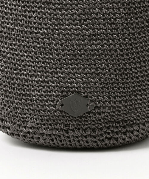TOFF&LOADSTONE（トフアンドロードストーン）の「TOFF & LOADSTONE / ドローストリング ショルダーバッグ（かごバッグ・メンズ・グレー系その他・ONE SIZE）」の7枚目の写真