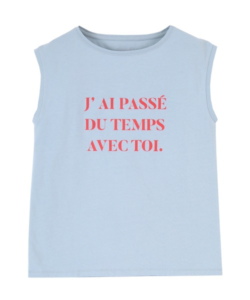 titivate（ティティベイト）の「ﾌﾚﾝﾁｽﾘｰﾌﾞﾛｺﾞTｼｬﾂ（Tシャツ/カットソー・レディース・ホワイト系その他/ブルー系その他/ホワイト系その他2・FREE）」の19枚目の写真