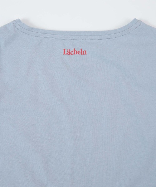 titivate（ティティベイト）の「ﾌﾚﾝﾁｽﾘｰﾌﾞﾛｺﾞTｼｬﾂ（Tシャツ/カットソー・レディース・ホワイト系その他/ブルー系その他/ホワイト系その他2・FREE）」の6枚目の写真