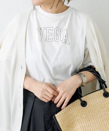 PUAL CE CIN（ピュアルセシン）の「【WEB限定】接触冷感カーディガン+ロゴTシャツアンサンブル（アンサンブル）」