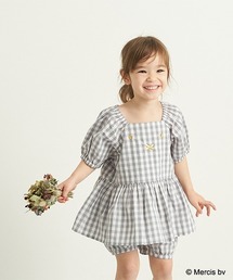 【MIFFY】MIFFY刺しゅうチュニックブラウス